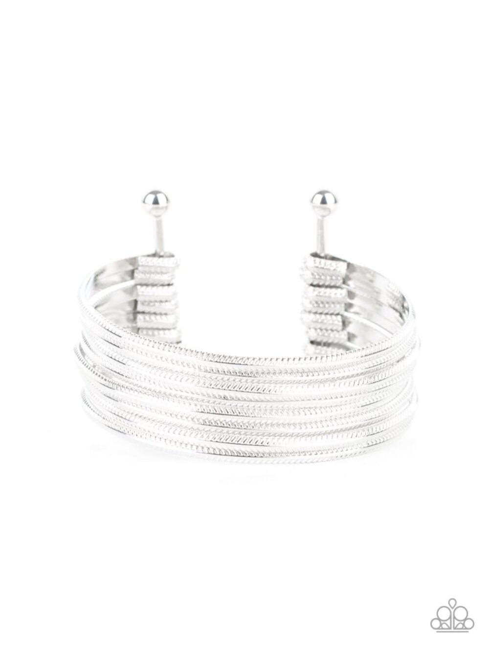 Paparazzi Silver Cuff Bracelet (BC038)